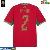 Marokko Achraf Hakimi #2 Heimtrikot EM 2024 Kurzarm
